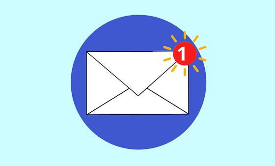 Icona di messaggio email