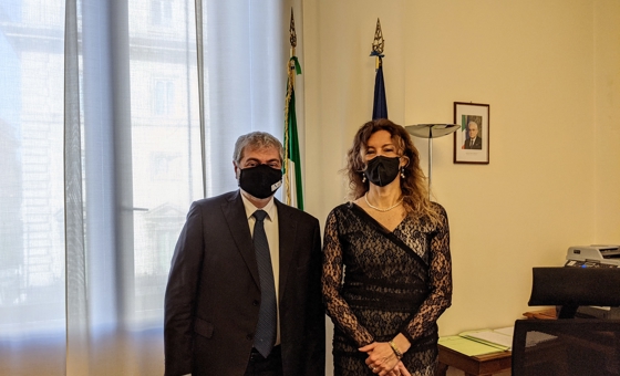 Il Ministro e il Prof. Cantelmi