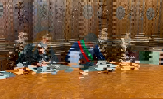 Il ministro e il sindaco