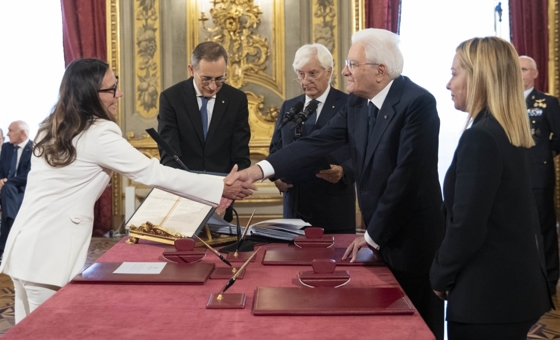 Il Ministro e il presidente della repubblica