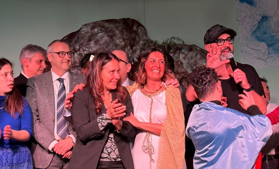 il ministro in visita
