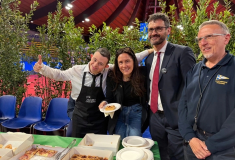 Il Ministro per le Disabilità durante un momento dell’iniziativa finale del progetto “Velando”