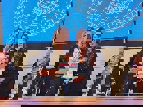 Ministro Locatelli e Presidente Lions International