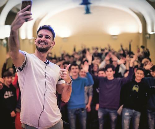 Arturo Mariani, 32 anni, atleta, autore e speaker motivazionale
