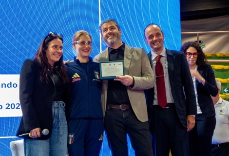 Il Ministro per le Disabilità durante un momento dell’iniziativa finale del progetto “Velando"