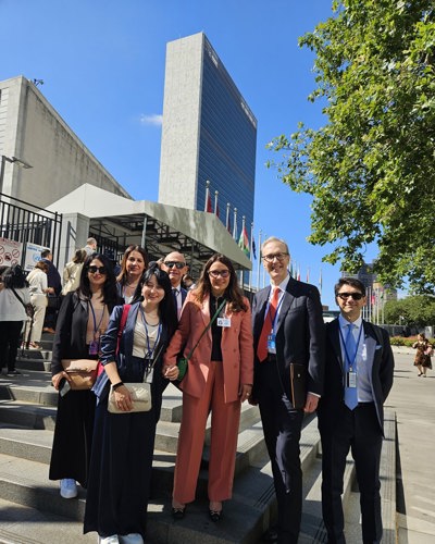 la delegazione